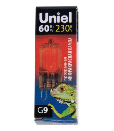 Лампа галогенная инфракрасная Uniel JCD-IR-60/G9 UL-00011416