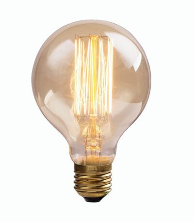 Лампа накаливания Lussole LOFT Е27 60W 2700K прозрачная GF-E-7125