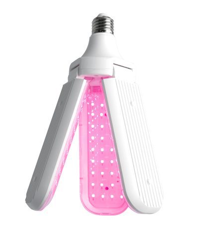 Лампа светодиодная 3-х лепестковая Feron LB-7000 E27 30W красно-синий спектр 48444