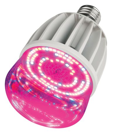 Лампа светодиодная для растений (11098) Uniel E27 20W прозрачная LED-M80-20W/SP/E27/CL ALS55WH