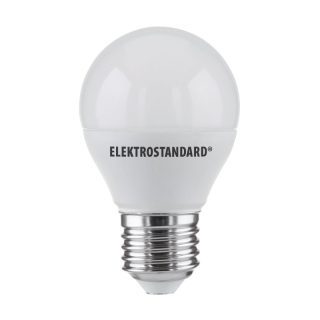 Лампа светодиодная Elektrostandard E27 7W 3300K груша матовая 4690389055256