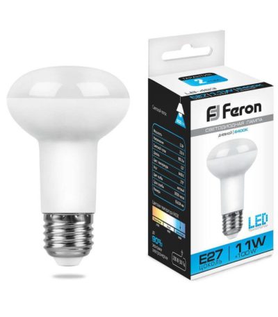 Лампа светодиодная Feron E27 11W 6400K Груша Матовая LB-463 25512