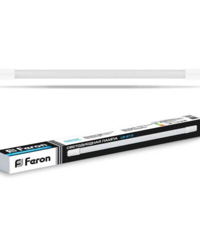 Лампа светодиодная Feron G13 10W 6400K Трубчатая Матовая LB-213 25499