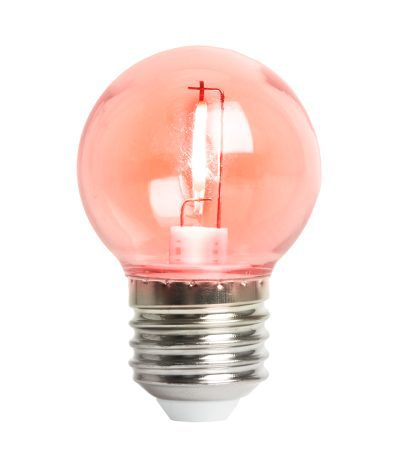 Лампа светодиодная Feron LB-383 E27 2W красный 48933