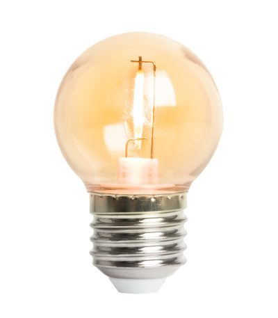 Лампа светодиодная Feron LB-383 E27 2W оранжевый 48932