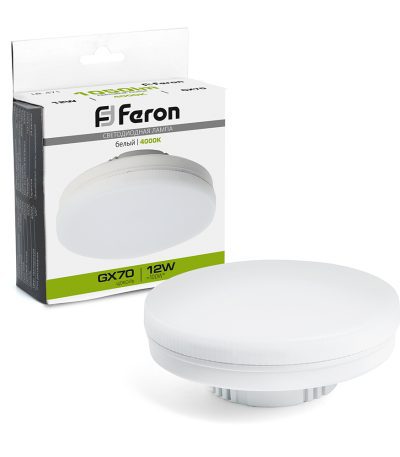 Лампа светодиодная Feron LB-471 GX70 12W 4000K 48301