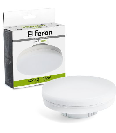 Лампа светодиодная Feron LB-472 GX70 15W 4000K 48304