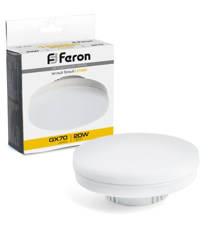 Лампа светодиодная Feron LB-473 GX70 20W 2700K 48306