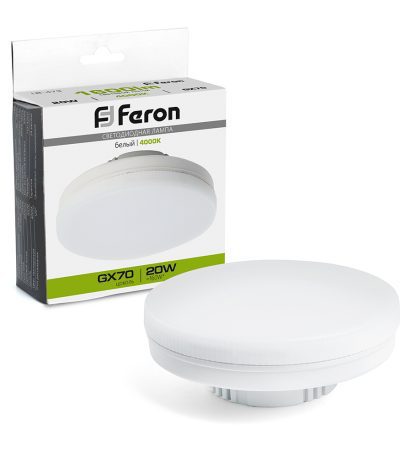 Лампа светодиодная Feron LB-473 GX70 20W 4000K 48307