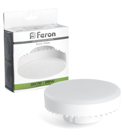 Лампа светодиодная Feron LB-474 GX70 25W 4000K 38269