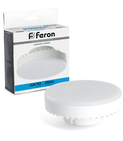 Лампа светодиодная Feron LB-474 GX70 25W 6400K 38270