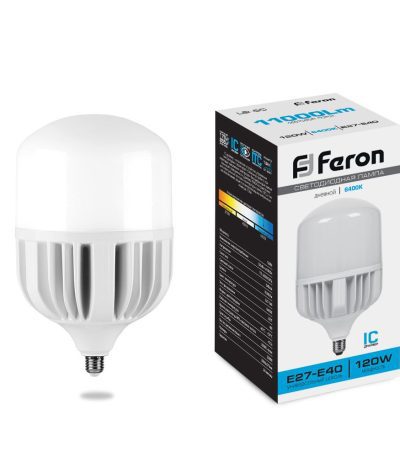 Лампа светодиодная Feron LB-65 E27-E40 120W 6400K 38197
