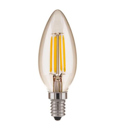 Лампа светодиодная филаментная Elektrostandard BLE1426 E14 9W 4200K прозрачная 4690389151255