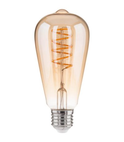 Лампа светодиодная филаментная Elektrostandard E27 8W 3300K прозрачная 4690389066290