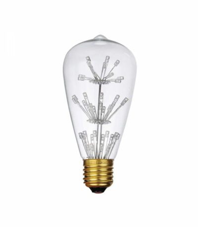 Лампа светодиодная филаментная Loft IT E27 3W прозрачная ST64-47LED