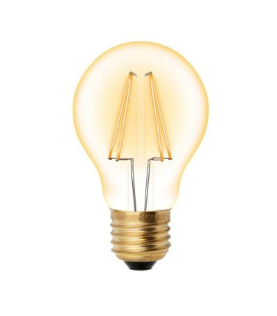 Лампа светодиодная филаментная (UL-00002355) Uniel E27 6W 2250K прозрачная LED-A60-6W/GOLDEN/E27 GLV21GO