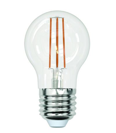Лампа светодиодная филаментная (UL-00005907) Uniel E27 13W 3000K прозрачная LED-G45-13W/3000K/E27/CL PLS02WH