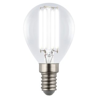 Лампа светодиодная филаментная Uniel LED-G45-4W/4000K/E14/CL GLY01TR UL-00011939