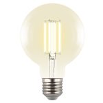 Лампа светодиодная филаментная Uniel LED-G95-5W/3000K/E27/CL GLY01TR UL-00011942