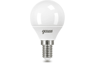 Лампа светодиодная Gauss E14 6,5W 6500K матовая 105101307