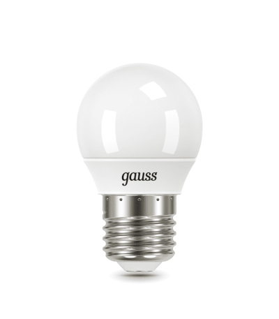 Лампа светодиодная Gauss E27 9,5W 6500K матовая 105102310