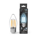 Лампа светодиодная Gauss Filament E27 7W 4100K 103802207