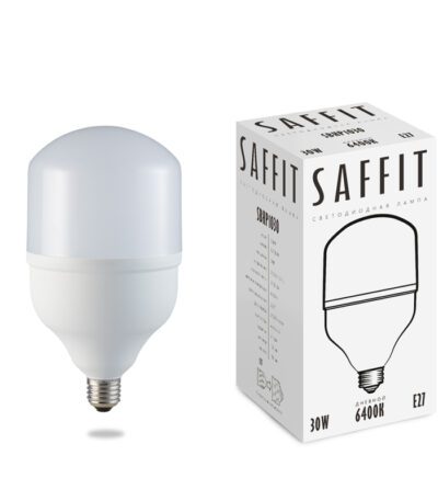 Лампа светодиодная Saffit SBHP1030 E27 30W 6400K 55091