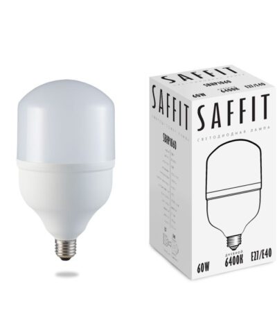 Лампа светодиодная Saffit SBHP1060 E27-E40 60W 6400K 55097