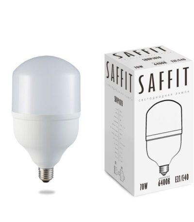 Лампа светодиодная Saffit SBHP1070 E27-E40 70W 6400K 55099