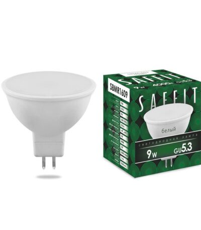 Лампа светодиодная Saffit SBMR1609 MR16 GU5.3 9W 4000K 55085
