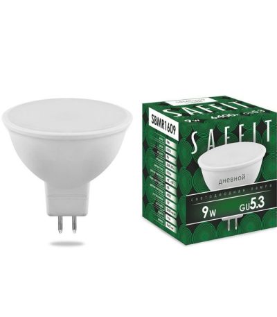 Лампа светодиодная Saffit SBMR1609 MR16 GU5.3 9W 6400K 55086