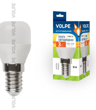 Лампа светодиодная (UL-00000178) Volpe E14 3W 3000K матовая LED-Y27-3W/WW/E14/FR/Z