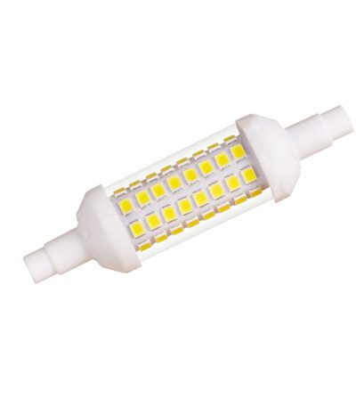 Лампа светодиодная (UL-00001554) Uniel R7s 6W 3000K прозрачная LED-J78-6W/WW/R7s/CL PLZ06WH