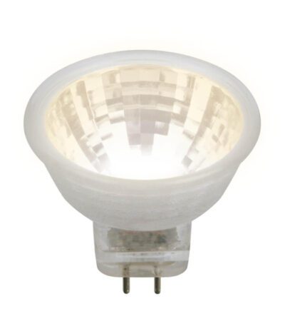 Лампа светодиодная (UL-00001700) Uniel GU4 3W 3000K прозрачная LED-MR11-3W/WW/GU4 GLZ21TR