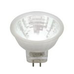 Лампа светодиодная (UL-00001703) Uniel GU4 3W 4000K прозрачная LED-MR11-3W/NW/GU4/220V GLZ21TR