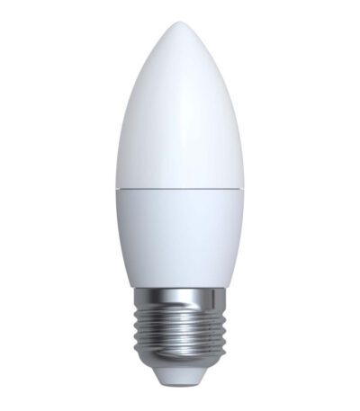 Лампа светодиодная (UL-00003798) Volpe E27 7W 4000K матовая LED-C37-7W/NW/E27/FR/NR