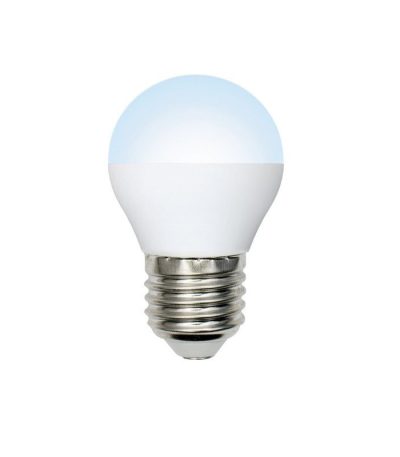 Лампа светодиодная (UL-00003822) Volpe E27 7W 4000K матовая LED-G45-7W/NW/E27/FR/NR