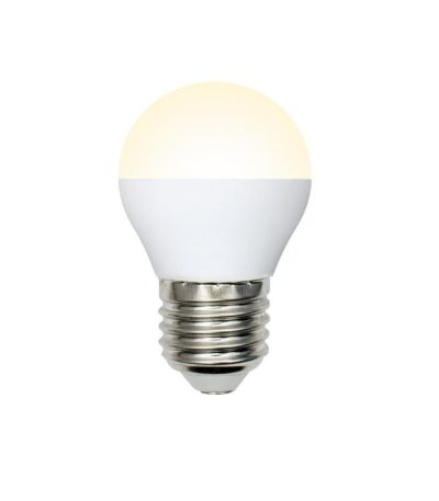 Лампа светодиодная (UL-00003823) Volpe E27 7W 3000K матовая LED-G45-7W/WW/E27/FR/NR