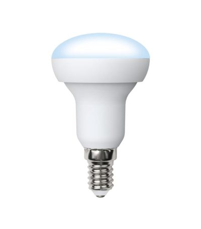 Лампа светодиодная (UL-00003844) Volpe E14 7W 4000K матовая LED-R50-7W/NW/E14/FR/NR