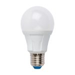 Лампа светодиодная (UL-00005036) Uniel E27 18W 3000K матовая LED-A60 18W/3000K/E27/FR PLP01WH
