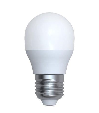 Лампа светодиодная (UL-00006533) Uniel E27 6W 4000K матовая LED-G45-6W/4000K/E27/FR/RA95 PLK01WH