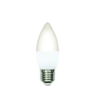 Лампа светодиодная Volpe Optima LED-C37-7W/3000K/E27/FR/SLS UL-00008790