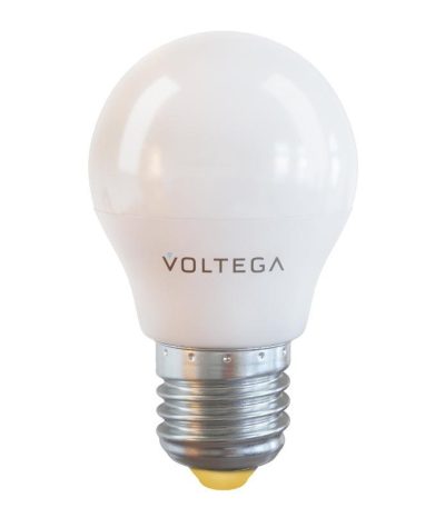 Лампа светодиодная Voltega E27 7W 2800К матовая VG2-G45E27warm7W 7052
