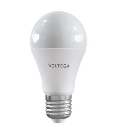 Лампа светодиодная Voltega E27 9W 2700К груша матовая 2429