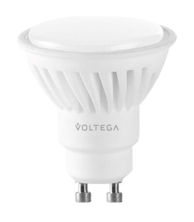 Лампа светодиодная Voltega GU10 10W 2800К матовая VG1-S1GU10warm10W-C 7072