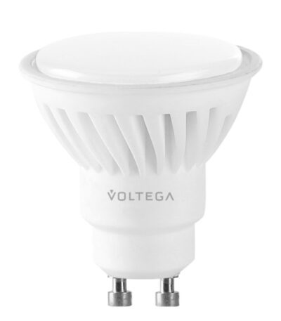 Лампа светодиодная Voltega GU10 10W 4000K матовая VG1-S1GU10cold10W-C 7073