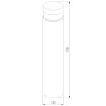 Уличный светодиодный светильник Elektrostandard 1532 Techno Led серый 4690389163272