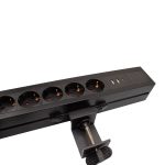 Блок розеток LE4 (5 секции 2 USB + 1 type-C беспроводная зарядка) Mebax 00-00002875