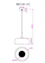 Подвесной светильник Myfar Charlie MR2130-1PL