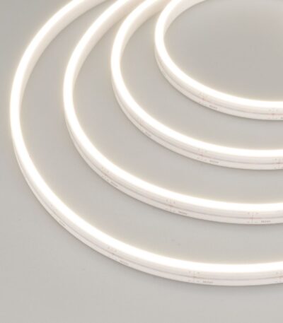 Лента герметичная Arlight MOONLIGHT-SIDE-A120-06x12mm 24V Day4000 (9.6 W/m, IP65, 5m, wire x2) 041034